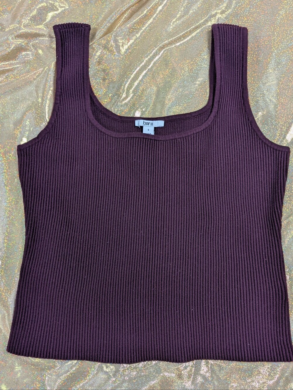 Bar III  Ribbed Tank